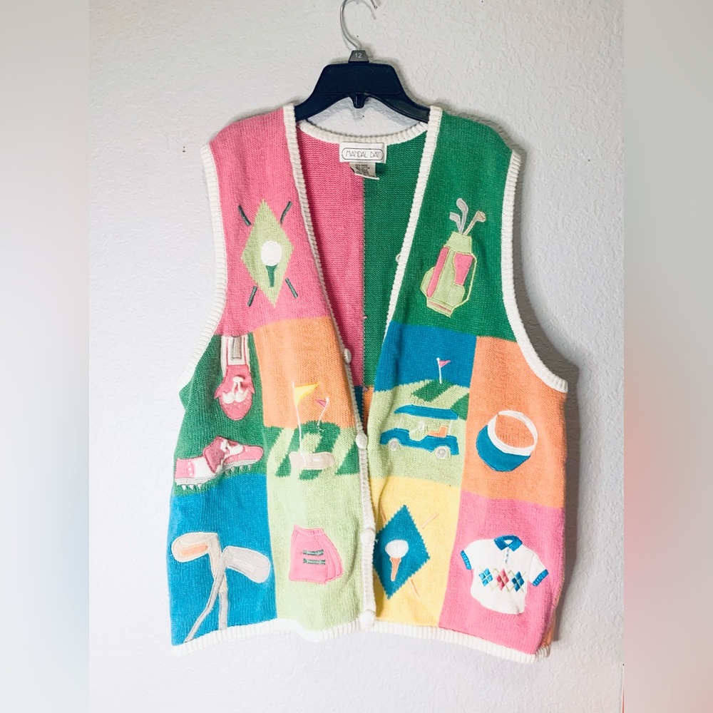 Florida Golf Vest vintage size XXL